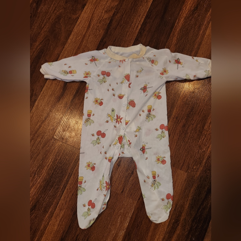 Vintage newborn sleeper